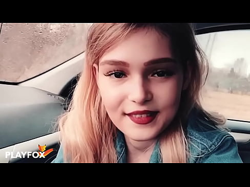 ❤️ Ilmaha kacsiga leh ayaa si farxad leh u nuugay kaadhka dhimista ❤❌ Galmada dabada ❌❤